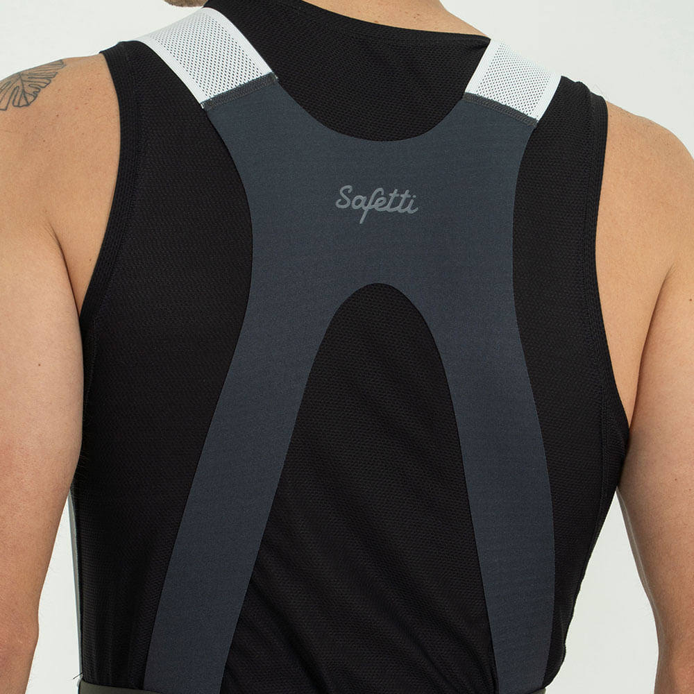 PANTALONETA CICLISMO GIRONA COLORS GRIS 2.0 PARA HOMBRE