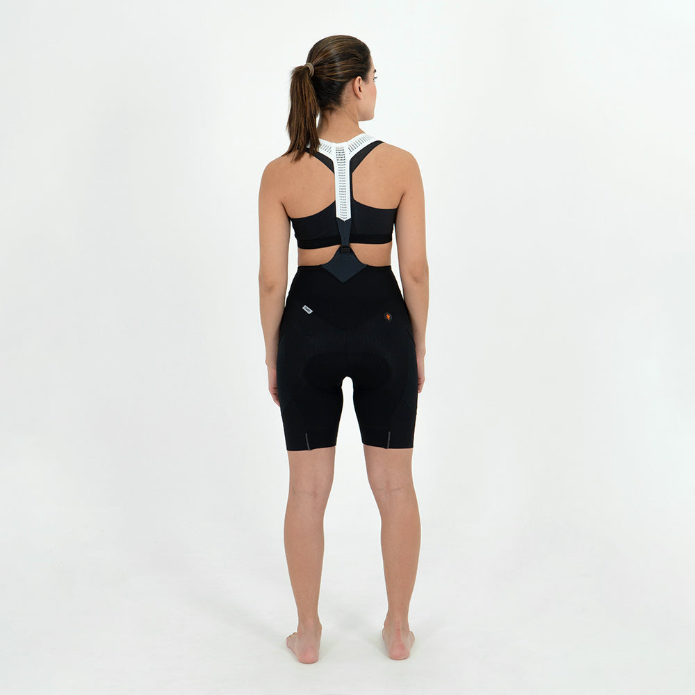 PANTALONETA CICLISMO EVANS CARGO NERO PARA MUJER