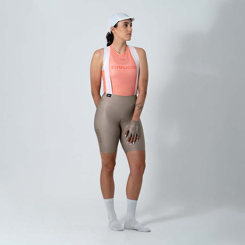 PANTALONETA CICLISMO GIRONA COLORS AVELA + PARA MUJER