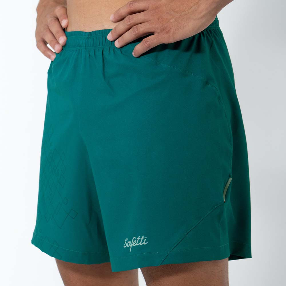 PANTALONETA RUNNING VENTURI LIGHT TEAL PARA HOMBRE