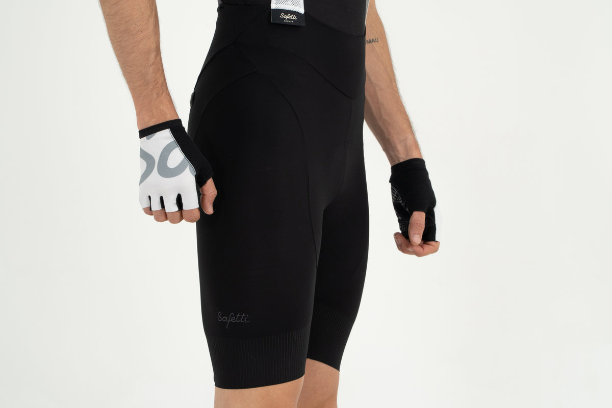 PANTALONETA CICLISMO CON CARGADERAS GIRONA NERO PARA HOMBRE