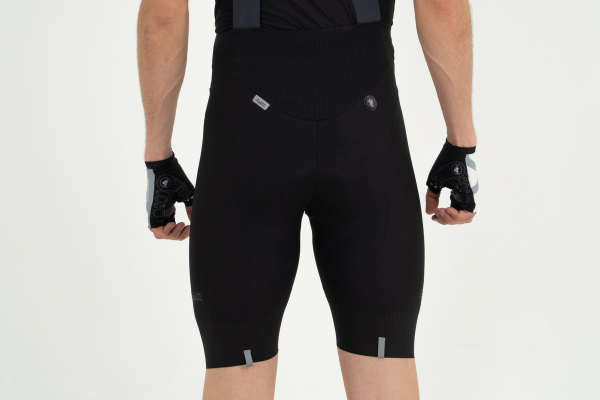 PANTALONETA CICLISMO CON CARGADERAS GIRONA NERO PARA HOMBRE