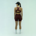 SHORT RUNNING TITAN CUT VINO PARA MUJER