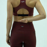 SHORT RUNNING TITAN CUT VINO PARA MUJER