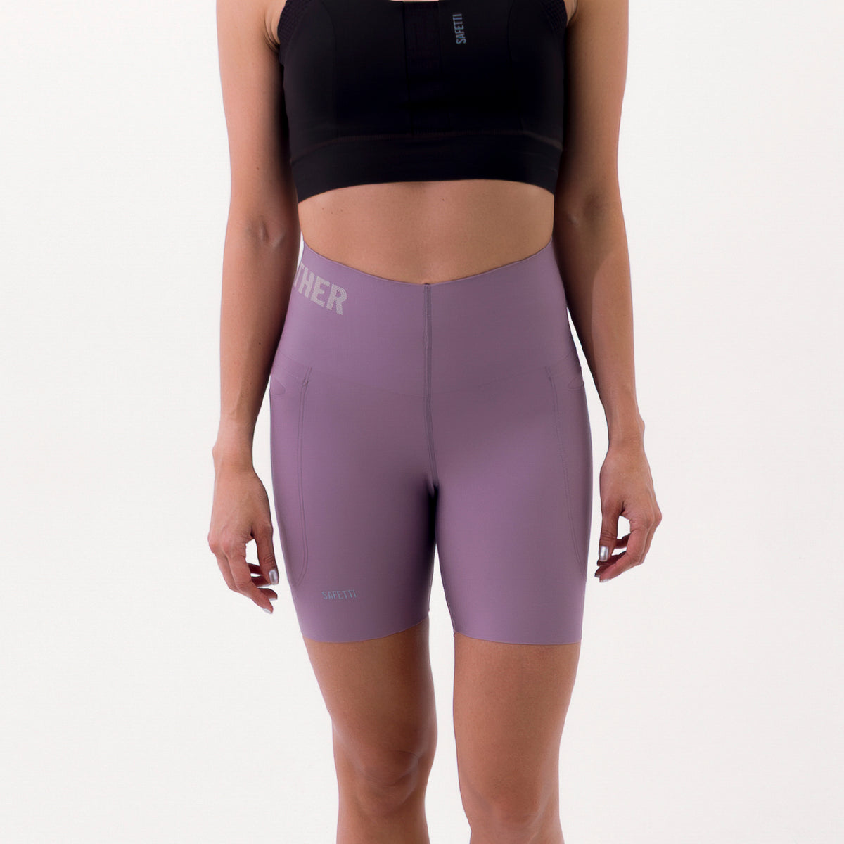 SHORT RUNNING TITÁN EVO MALVA PARA MUJER