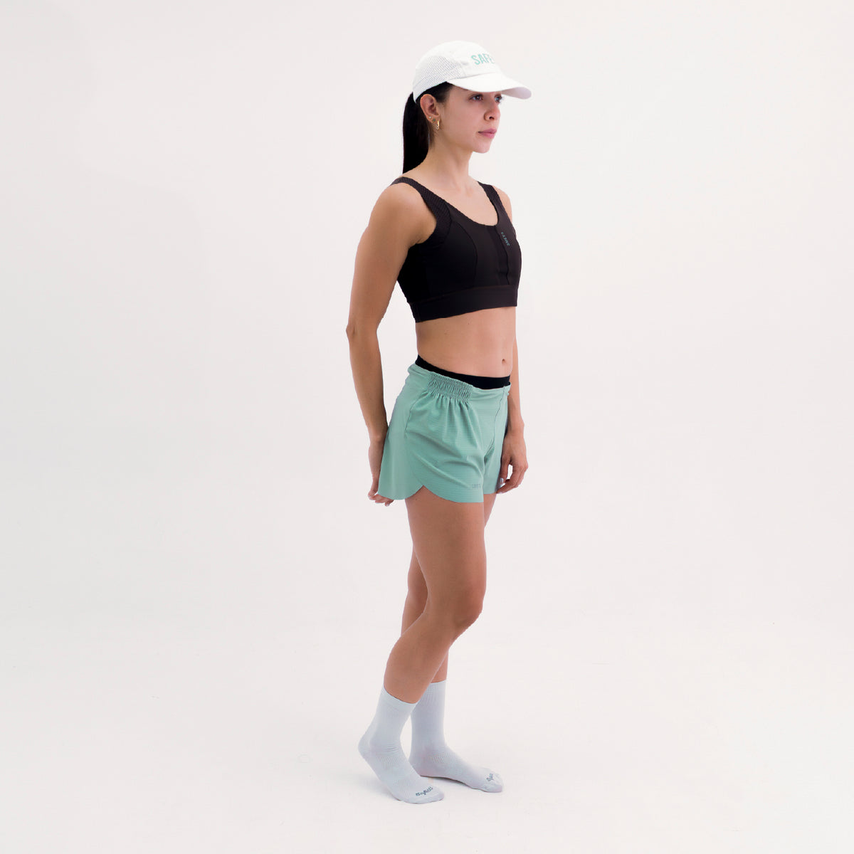 SHORT RUNNING/PÁDEL FLOW GREEN PARA MUJER
