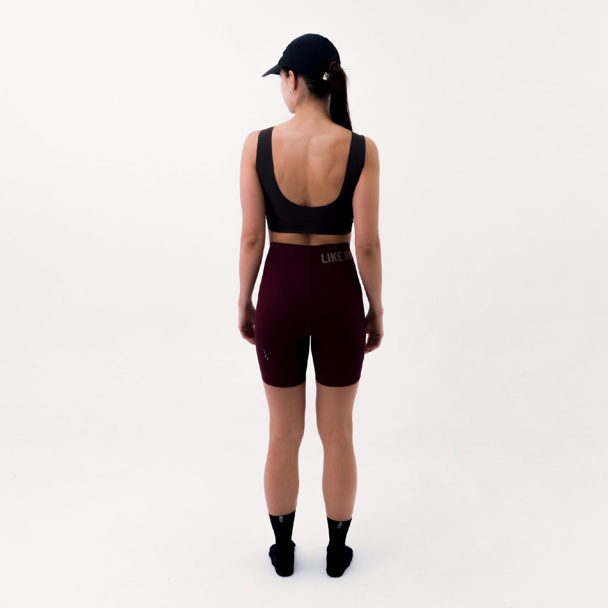 SHORT RUNNING TITÁN EVO VINO PARA MUJER