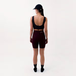 SHORT RUNNING TITÁN EVO VINO PARA MUJER