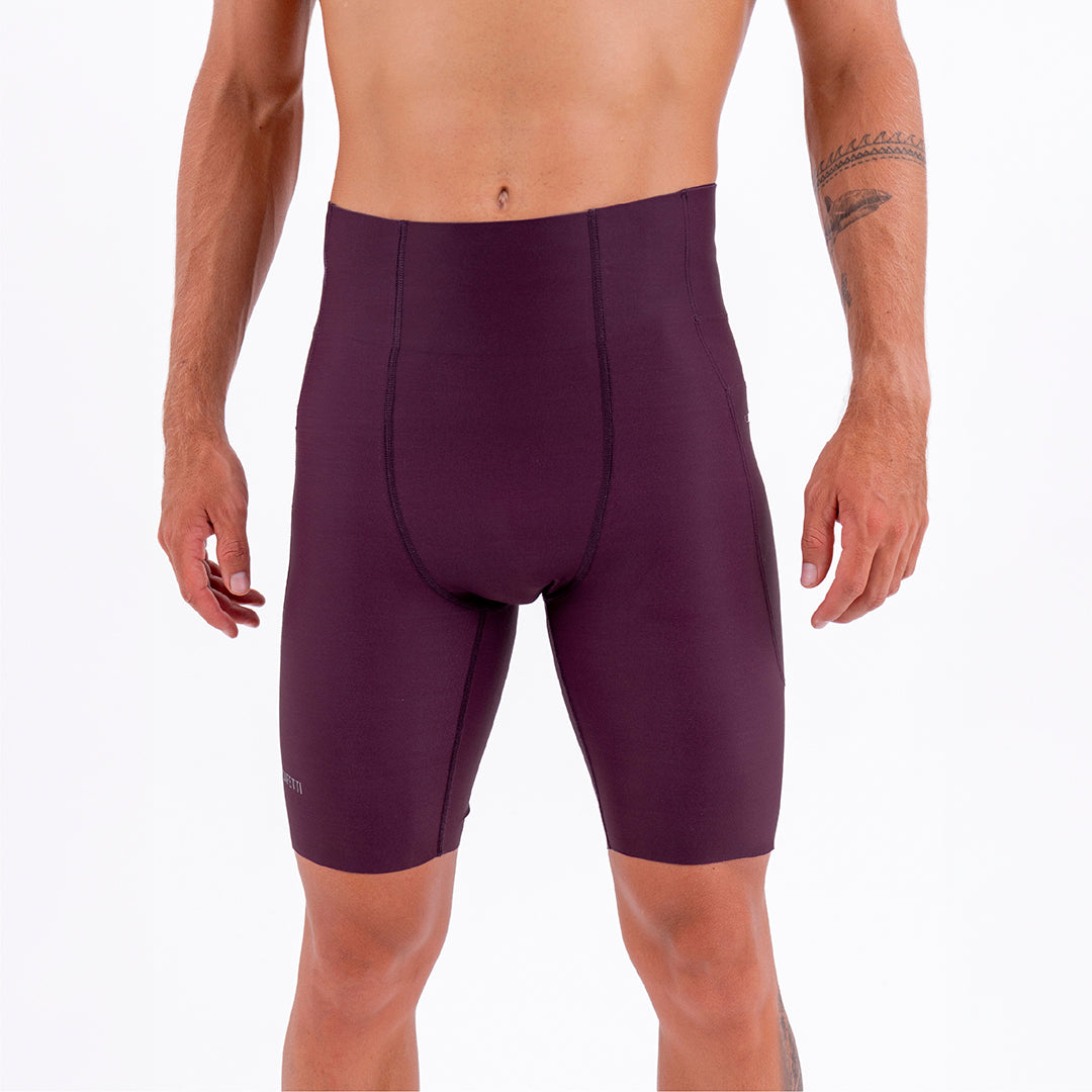SHORT RUNNING TITÁN EVO CIRUELA PARA HOMBRE