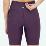 SHORT RUNNING TITÁN VINO PARA MUJER