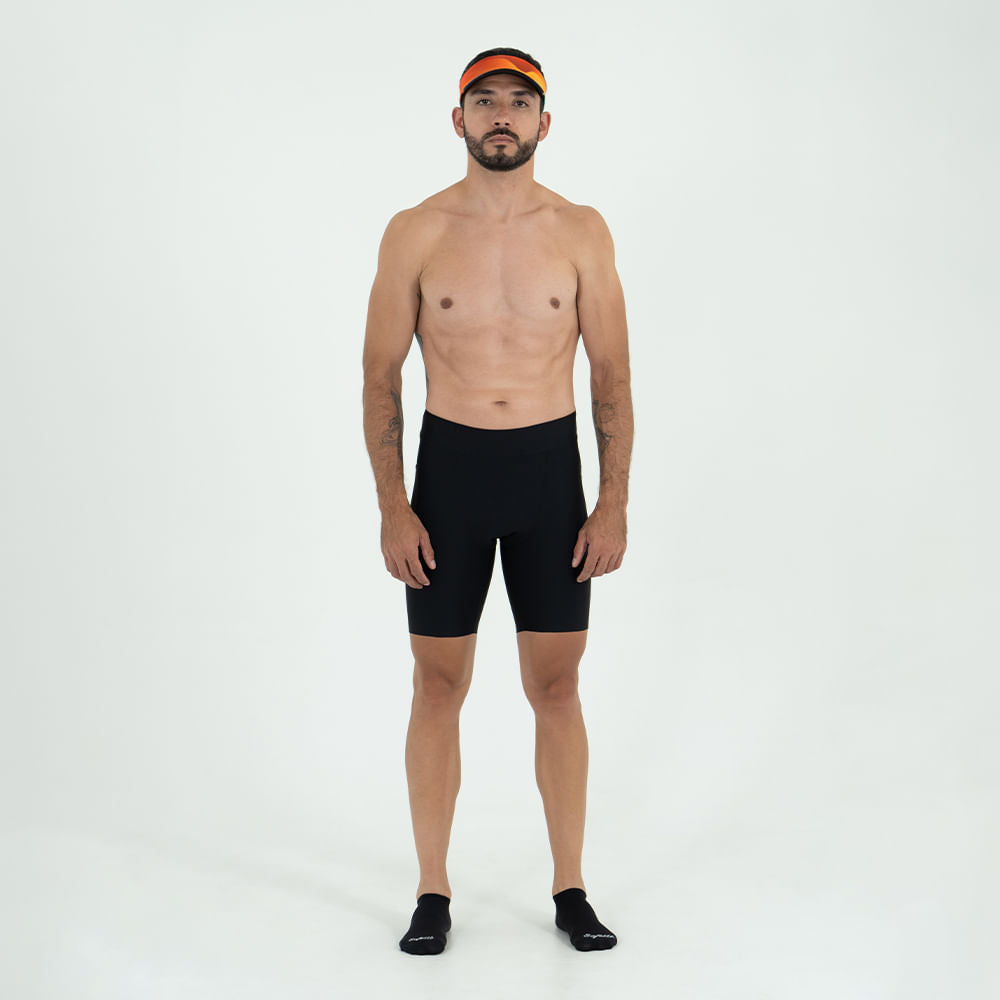 SHORT RUNNING TITÁN NERO HOMBRE