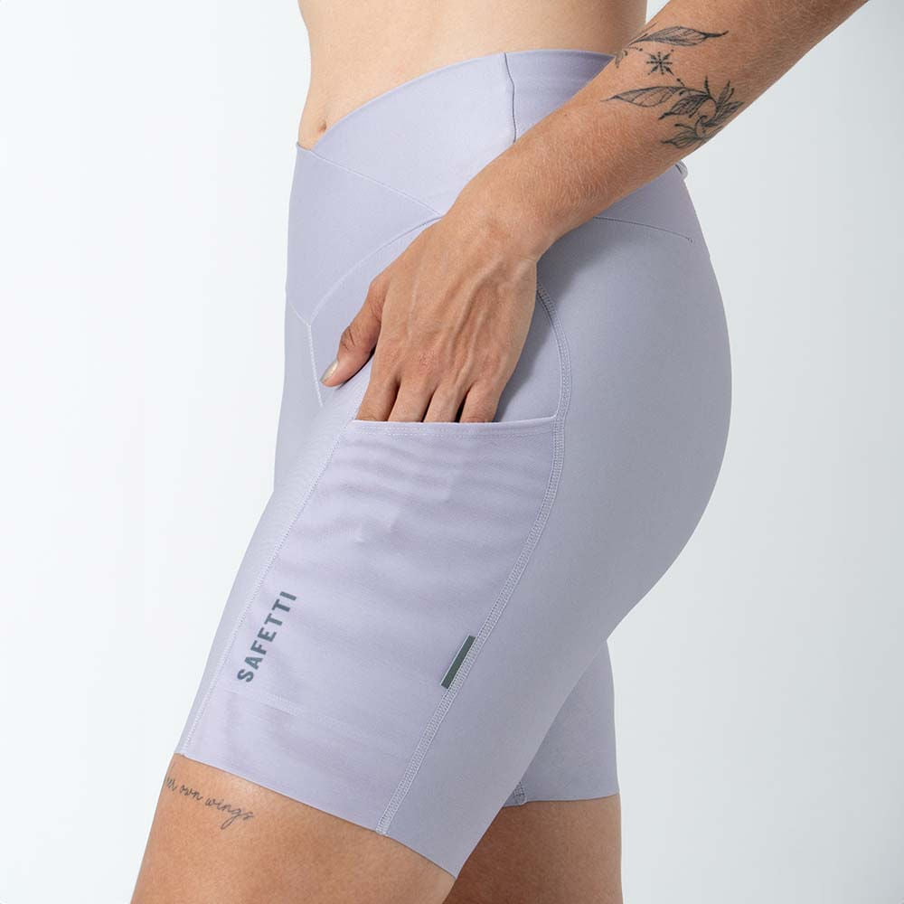 SHORT RUNNING TITÁN 2.0 LAVANDA PARA MUJER