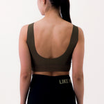 TOP RUNNING SYNK CAFÉ PARA MUJER