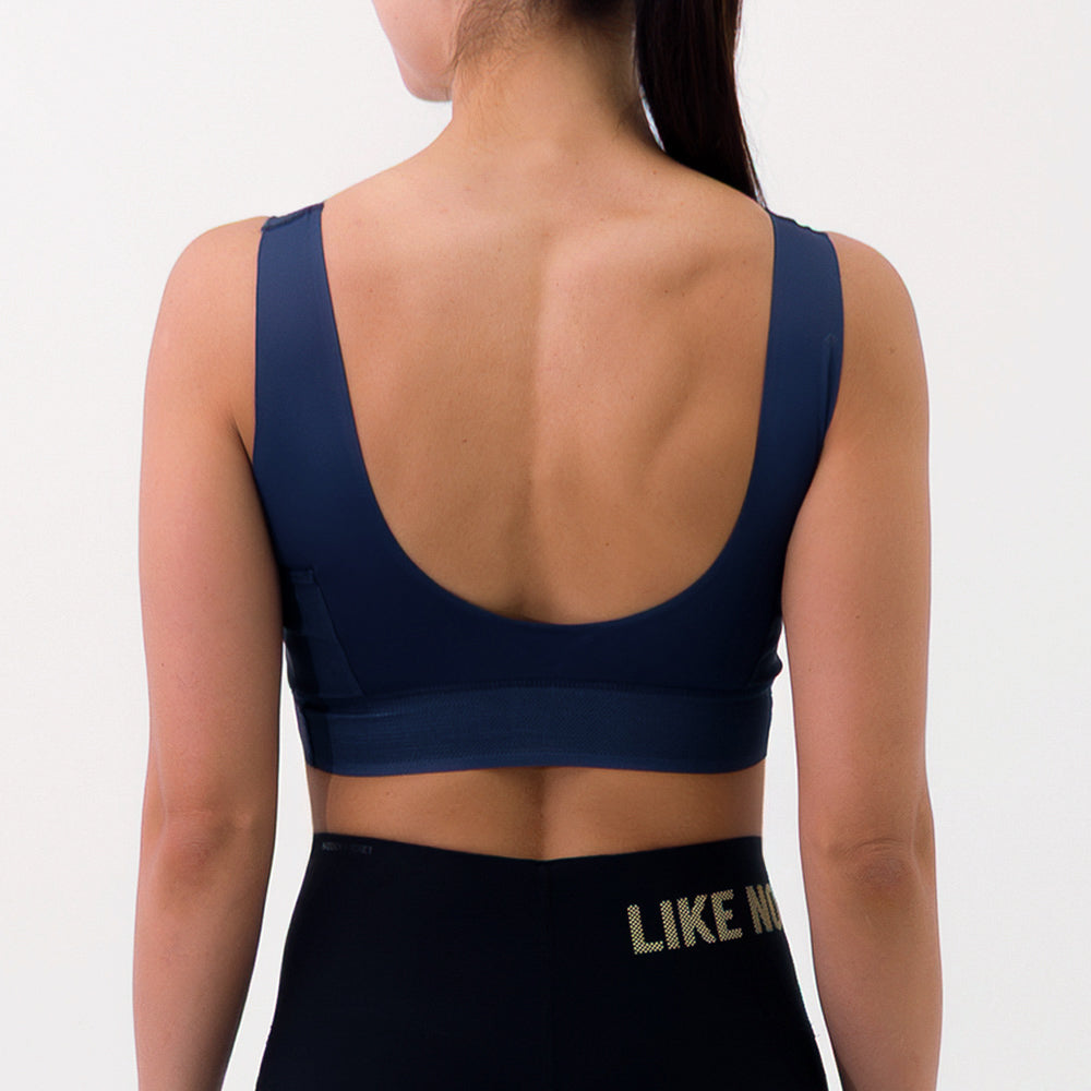 TOP RUNNING SYNK AZUL OSCURO PARA MUJER