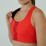 TOP RUNNING DUOMOTION CHERRY PARA MUJER