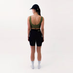 TOP RUNNING SYNK VERDE OLIVA PARA MUJER