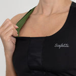 TOP RUNNING DEPORTIVO DUOMOTION OLIVA SOPORTE ALTO PARA MUJER