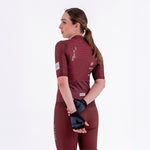 CAMISA CICLISMO MANGA CORTA PLUMWIME VINOTINTO PARA MUJER