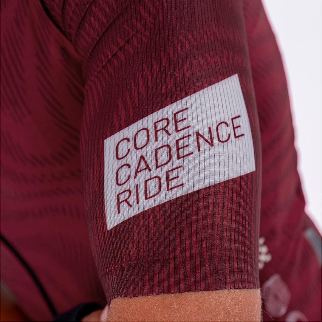 CAMISA CICLISMO MANGA CORTA PLUMWIME VINOTINTO PARA MUJER
