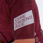 CAMISA CICLISMO MANGA CORTA PLUMWIME VINOTINTO PARA MUJER