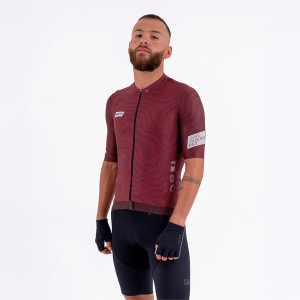CAMISA CICLISMO MANGA CORTA PLUMWIME VINOTINTO PARA HOMBRE