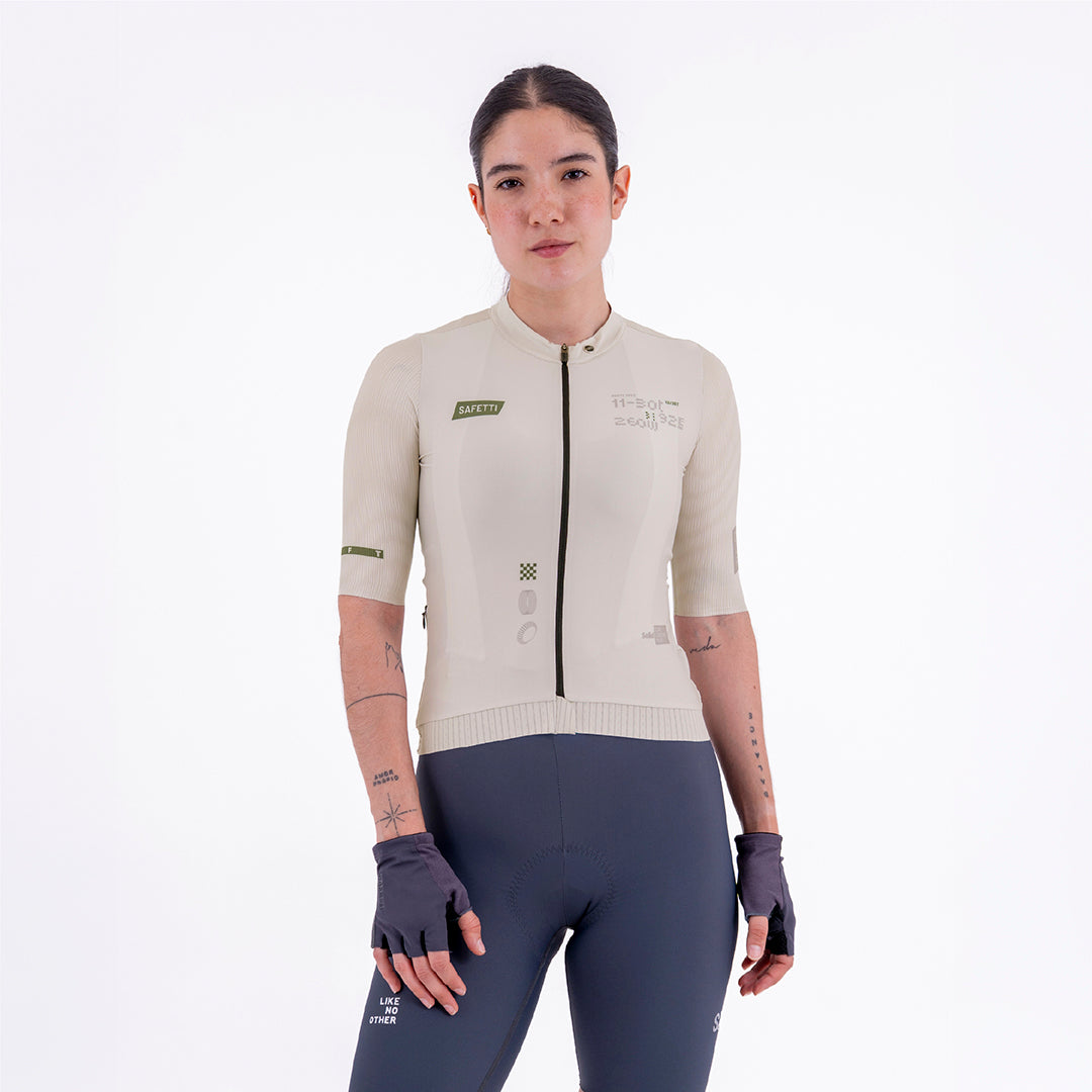 CAMISA CICLISMO MANGA CORTA WARM ARENA PARA MUJER