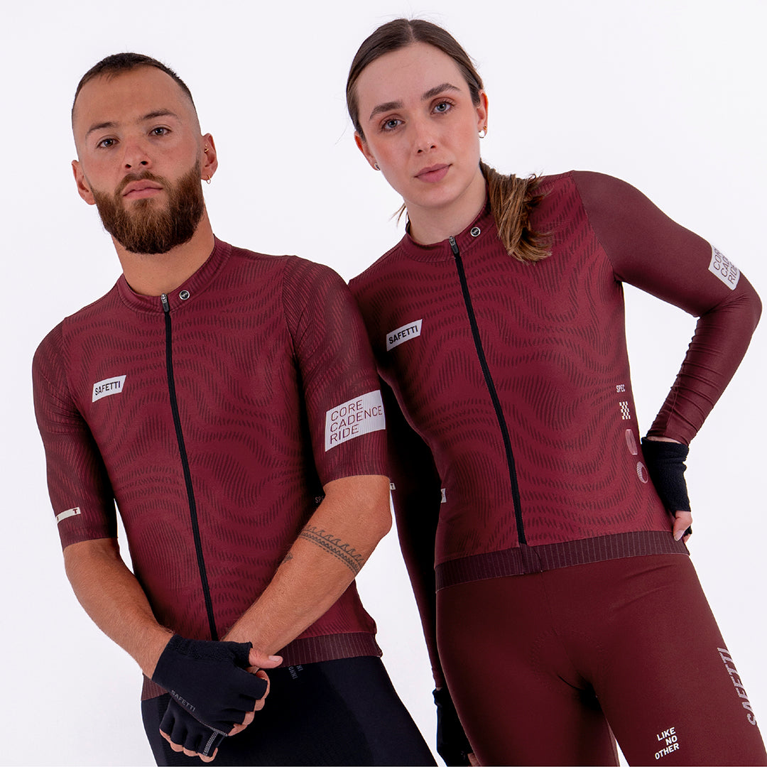 CAMISA CICLISMO MANGA LARGA PLUMWIME VINOTINTO PARA HOMBRE