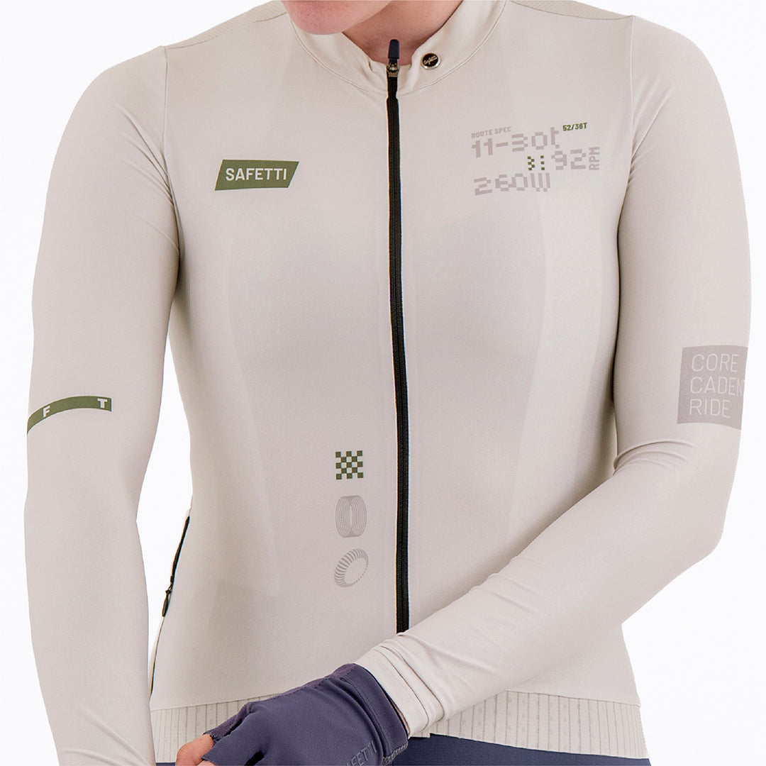 CAMISA CICLISMO MANGA LARGA WARM ARENA PARA MUJER