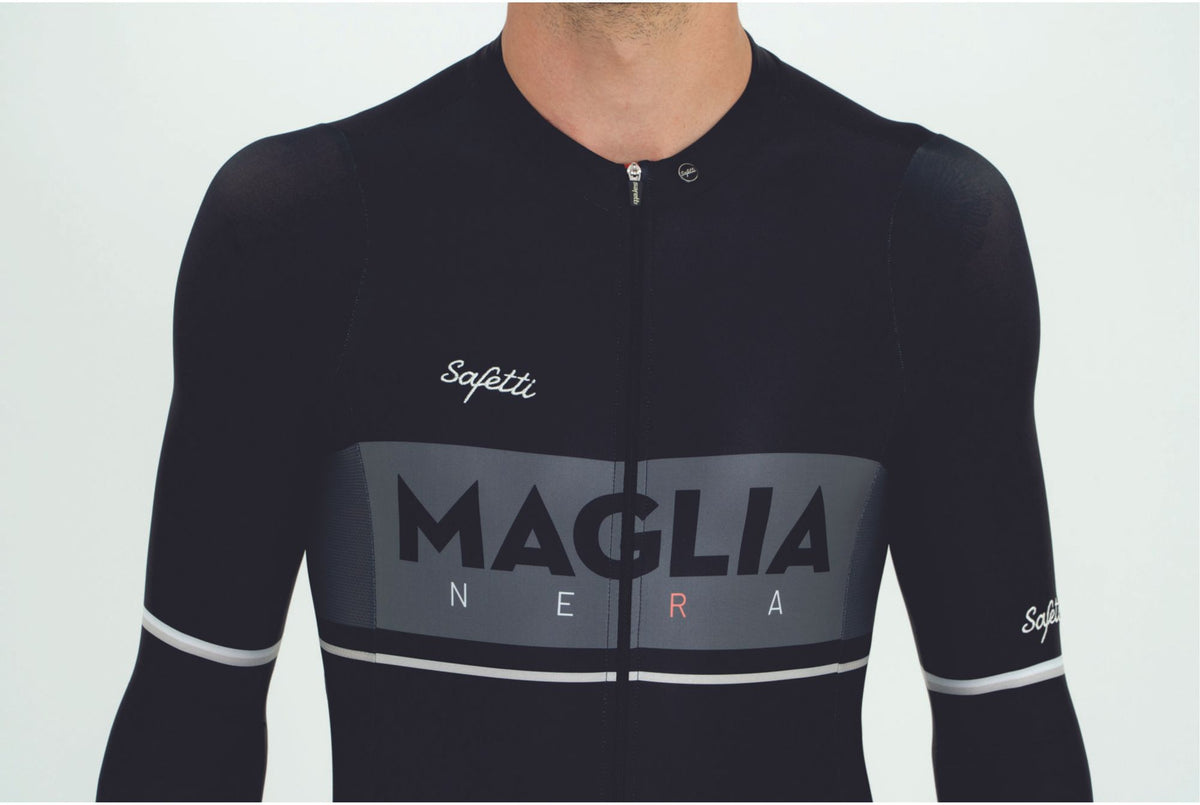 CAMISA CICLISMO MANGA LARGA LA MAGLIA NERA PARA HOMBRE