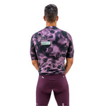 CAMISA CICLISMO MANGA CORTA TIDE CIRUELA PARA HOMBRE