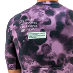 CAMISA CICLISMO MANGA CORTA TIDE CIRUELA PARA HOMBRE