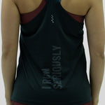 CAMISETARUNNING MANGA SISA STROBE NEGRO PARA MUJER