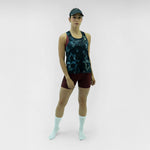 CAMISETARUNNING MANGA SISA STROBE NEGRO PARA MUJER