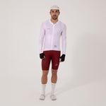 CAMISA CICLISMO MANGA LARGA ESSENTIAL WHITE PARA HOMBRE
