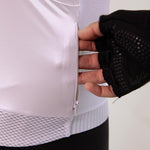 CAMISA CICLISMO MANGA LARGA ESSENTIAL WHITE PARA HOMBRE