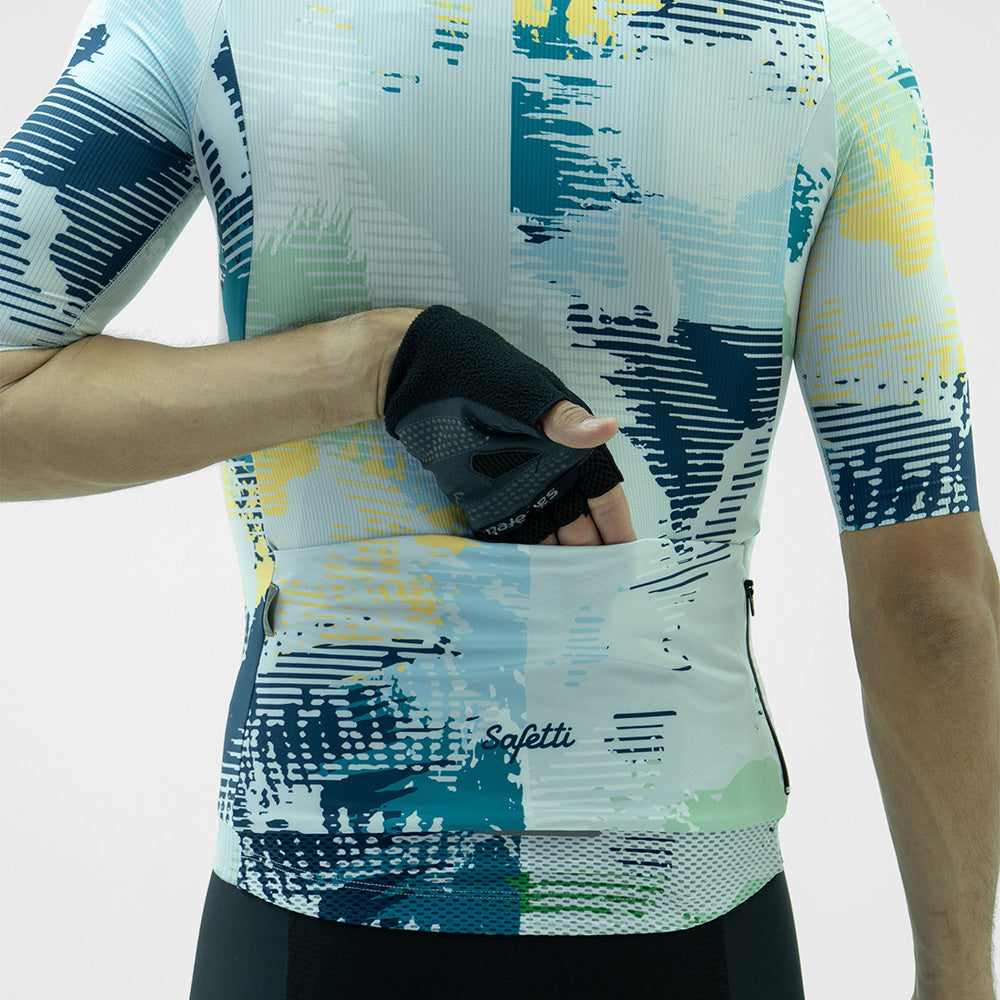 CAMISA CICLISMO MANGA CORTA FRACT GRIS PARA HOMBRE