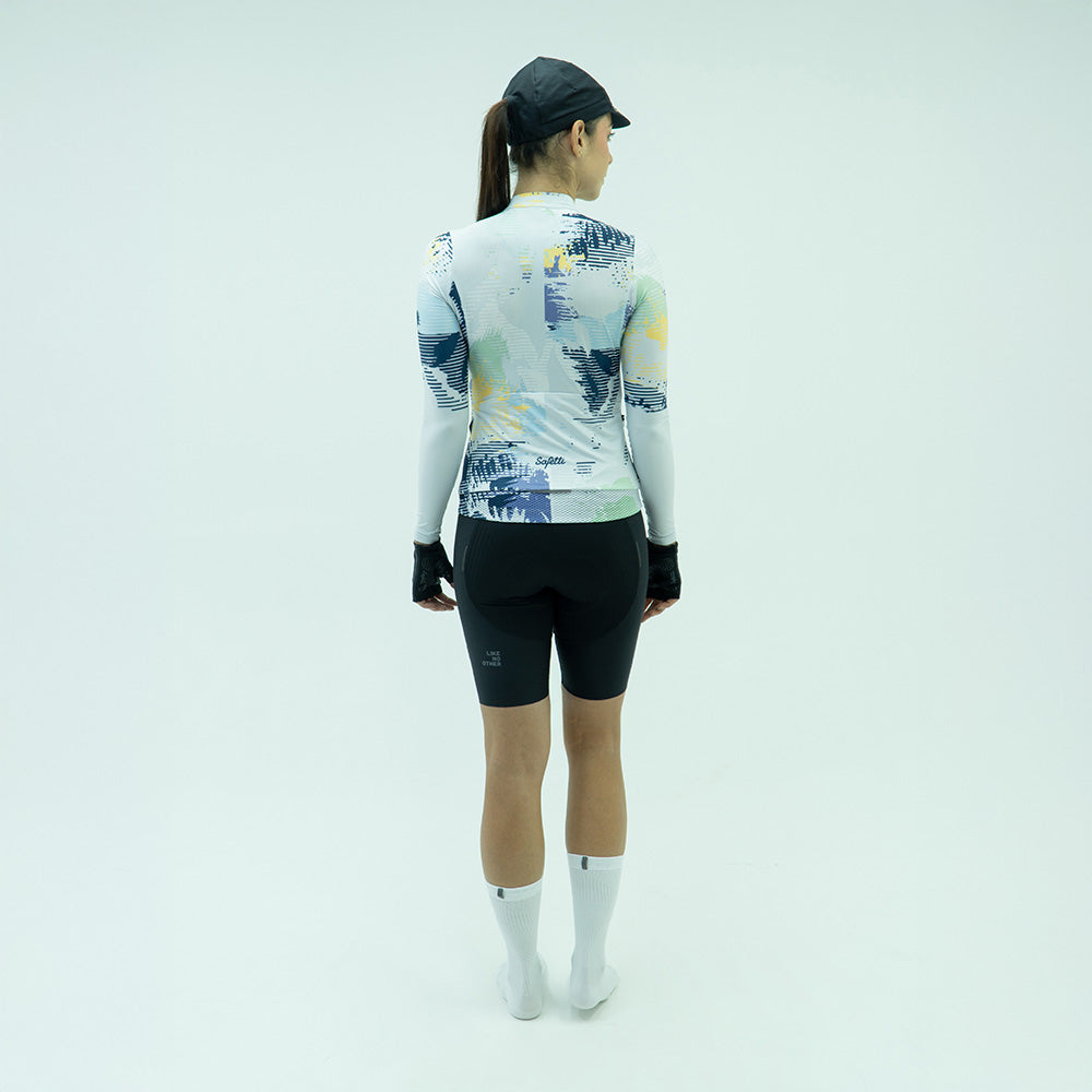 CAMISA CICLISMO MANGA LARGA FRACT GRIS PARA MUJER