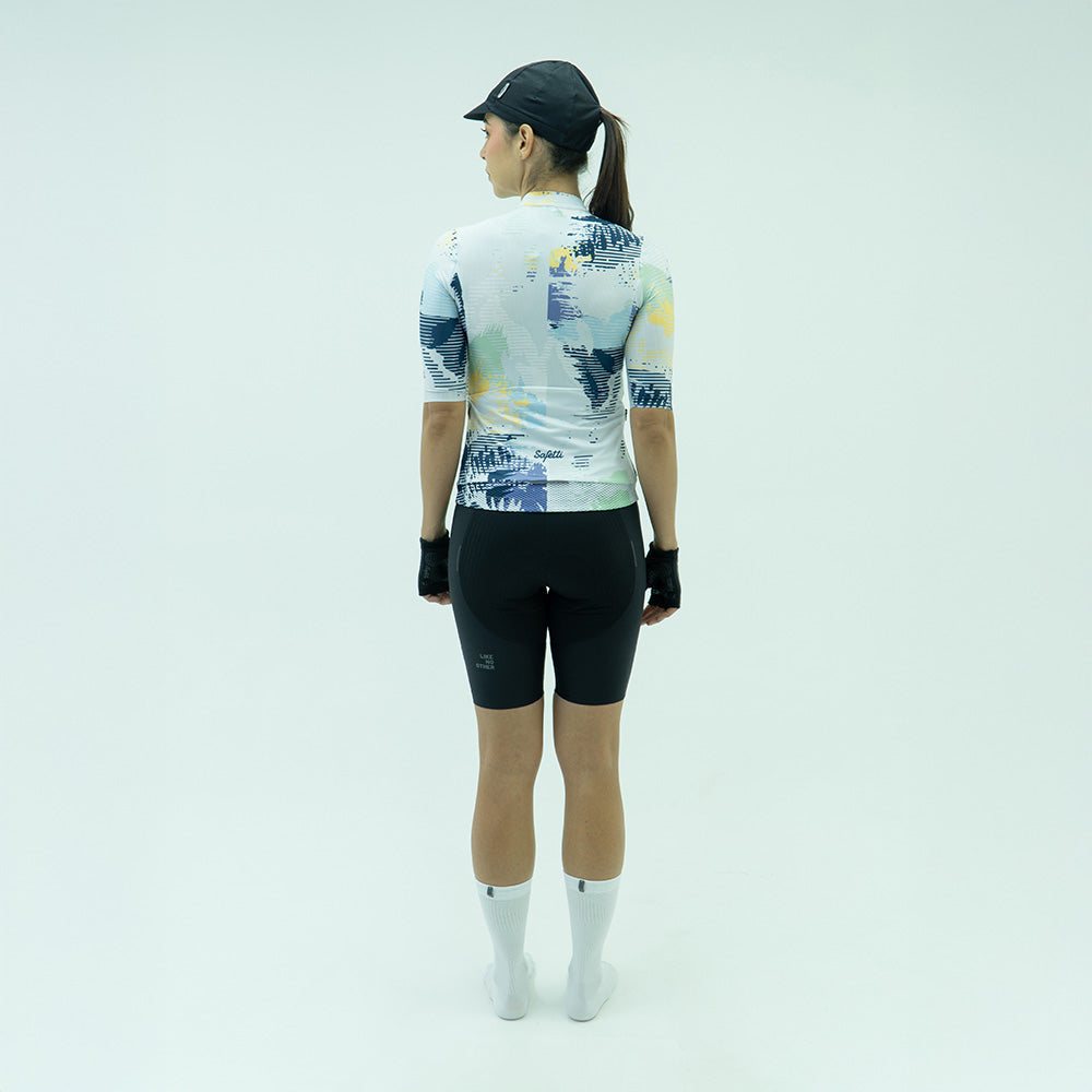 CAMISA CICLISMO MANGA CORTA FRACT GRIS PARA MUJER