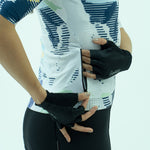 CAMISA CICLISMO MANGA CORTA FRACT GRIS PARA MUJER