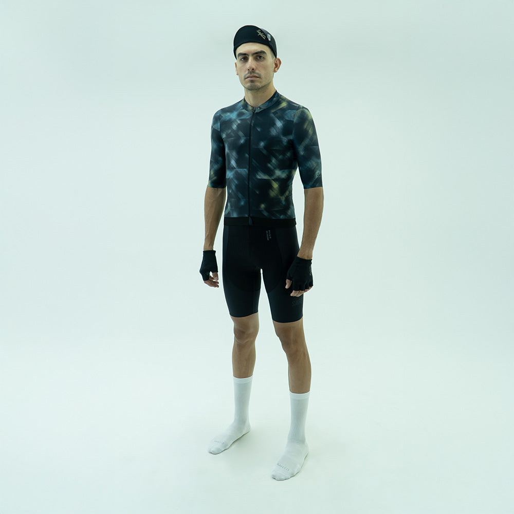 CAMISA CICLISMO MANGA CORTA STROBE NEGRO PARA HOMBRE