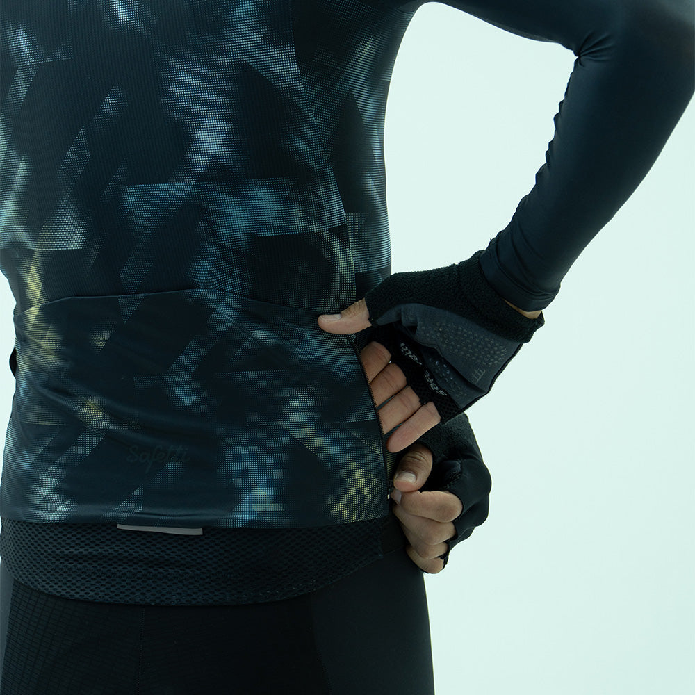 CAMISA CICLISMO MANGA LARGA STROBE NEGRO PARA HOMBRE