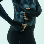 CAMISA CICLISMO MANGA LARGA STROBE NEGRO PARA MUJER