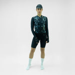 CAMISA CICLISMO MANGA LARGA STROBE NEGRO PARA MUJER