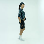 CAMISA CICLISMO MANGA CORTA STROBE NEGRO PARA MUJER