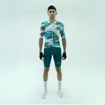 CAMISA CICLISMO MANGA CORTA SWIPE BLANCO PARA HOMBRE