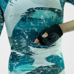 CAMISA CICLISMO MANGA CORTA SWIPE BLANCO PARA HOMBRE