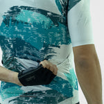 CAMISA CICLISMO MANGA CORTA SWIPE BLANCO PARA HOMBRE