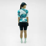 CAMISA CICLISMO MANGA CORTA SWIPE BLANCO PARA MUJER