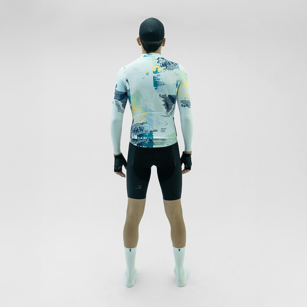 CAMISA CICLISMO MANGA LARGA FRACT GRIS PARA HOMBRE