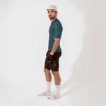 CAMISA CICLISMO MANGA CORTA CLASSIC PARTS ESMERALDA PARA HOMBRE